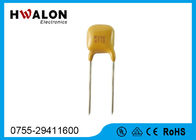 पीला रंग इलेक्ट्रॉनिक अवयव पीपीटीसी थर्मामीटर प्रतिरोधी रेडियल लीड