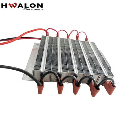 कामकाजी तापमान सीमा में गर्म हवा ब्लोअर के लिए अछूता 345v 1500w पीटीसी सिरेमिक हीटिंग तत्व