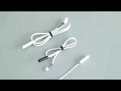 डीप प्रतिरोधक छोटे एनटीसी तापमान सेंसर थर्मिस्टोर 10k एयर कंडीशनिंग उपकरण के लिए